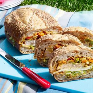 Sándwich Clásico De Pavo Asado