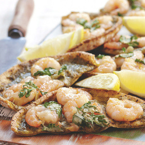 Romana Gambas Al Ajo Una Pizza Más Grande, Más Delgada Y Más Crujiente