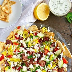 Nachos Griegos