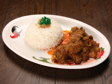 Boeuf Au Curry Avec Riz