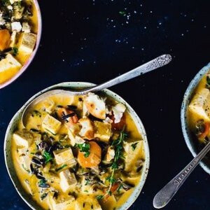 Sopa De Tofu Y Verduras