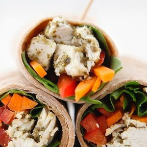 Wraps De Tranches De Poulet