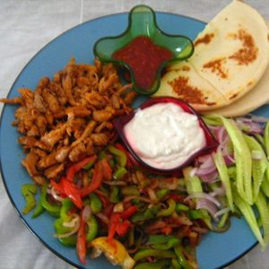Assiette De Poulet Fajita