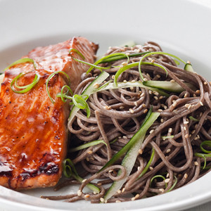Saumon Teriyaki Soba