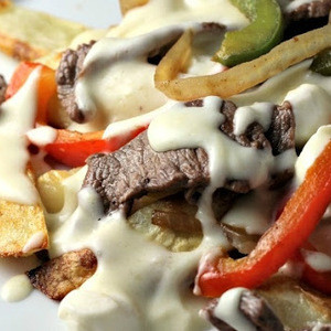 Frites Au Cheesesteak De Philly