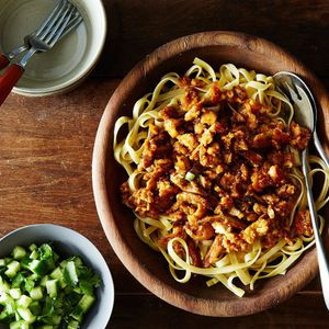 Fideos Picantes Con Ajo