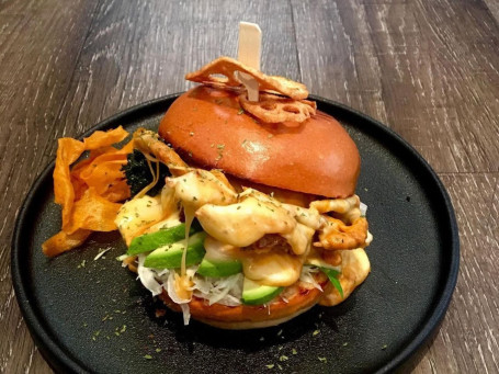 Burger De Crabe À Carapace Souple