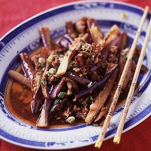 Aubergine Chinoise À La Sauce À L'ail