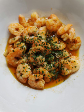 Camarones En Salsa De Ajo