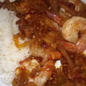 Crevettes Enchipotladas